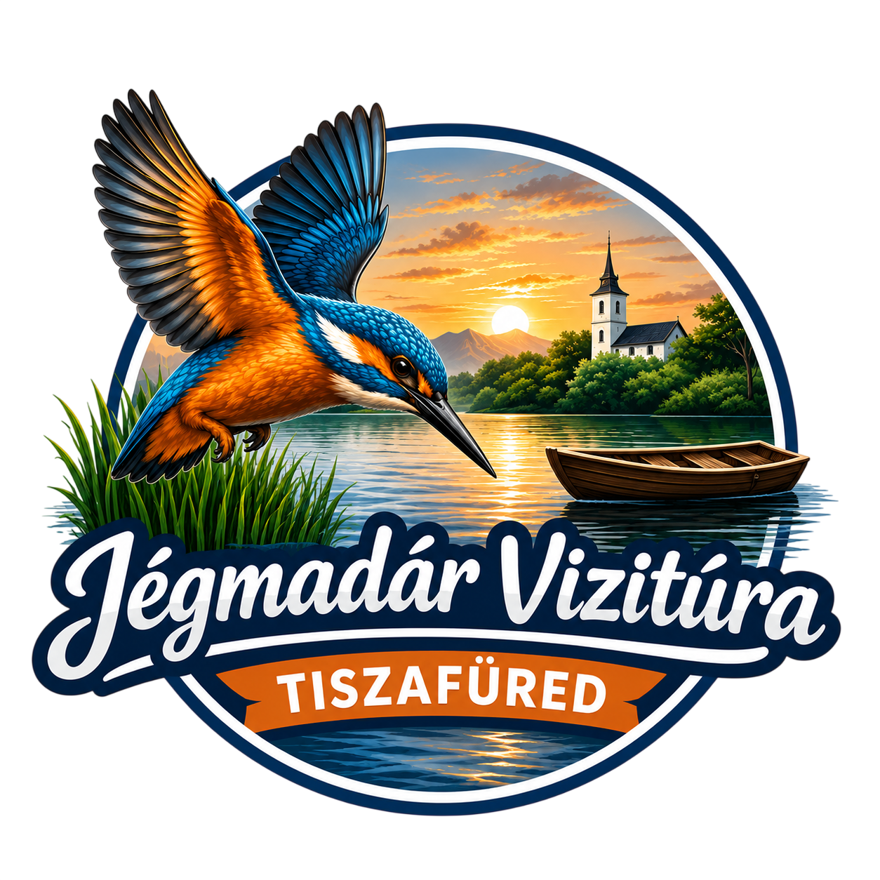 Jégmadár vízitúra Tiszafüred – csónaktúra a Tisza-tavon